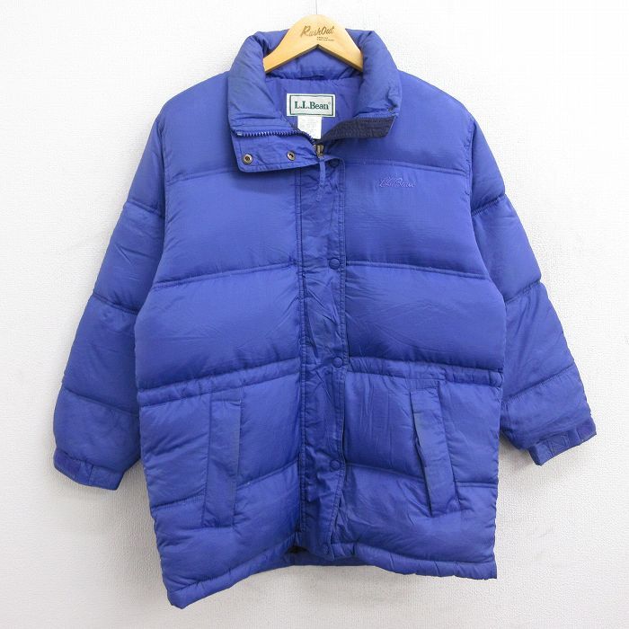 古着 エルエルビーン LLBEAN 長袖 ダウン ジャケット レディース 90s 