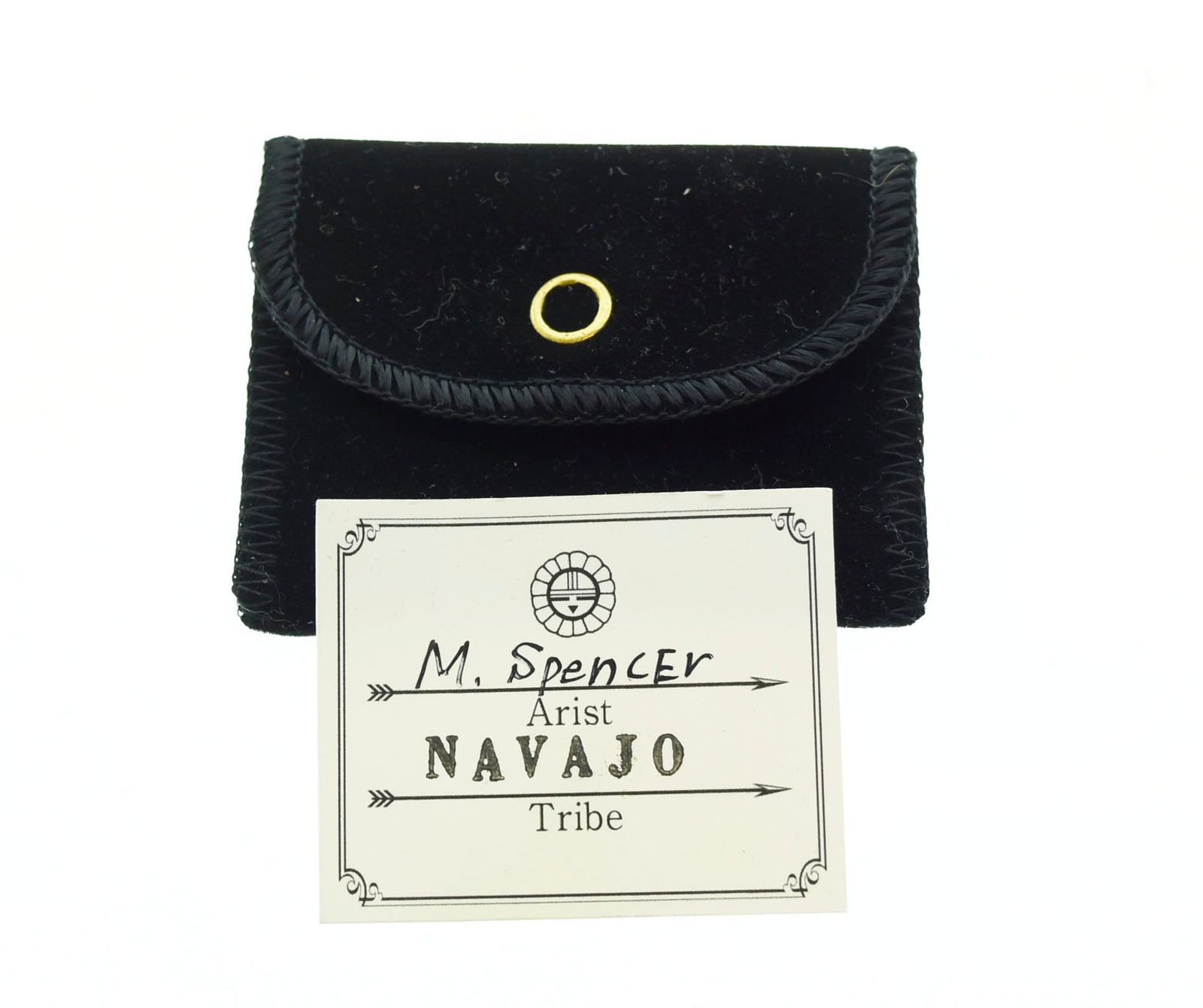 ナバホ NAJAVO Sterling silver ナバホ族 ターコイズ M.Spencer