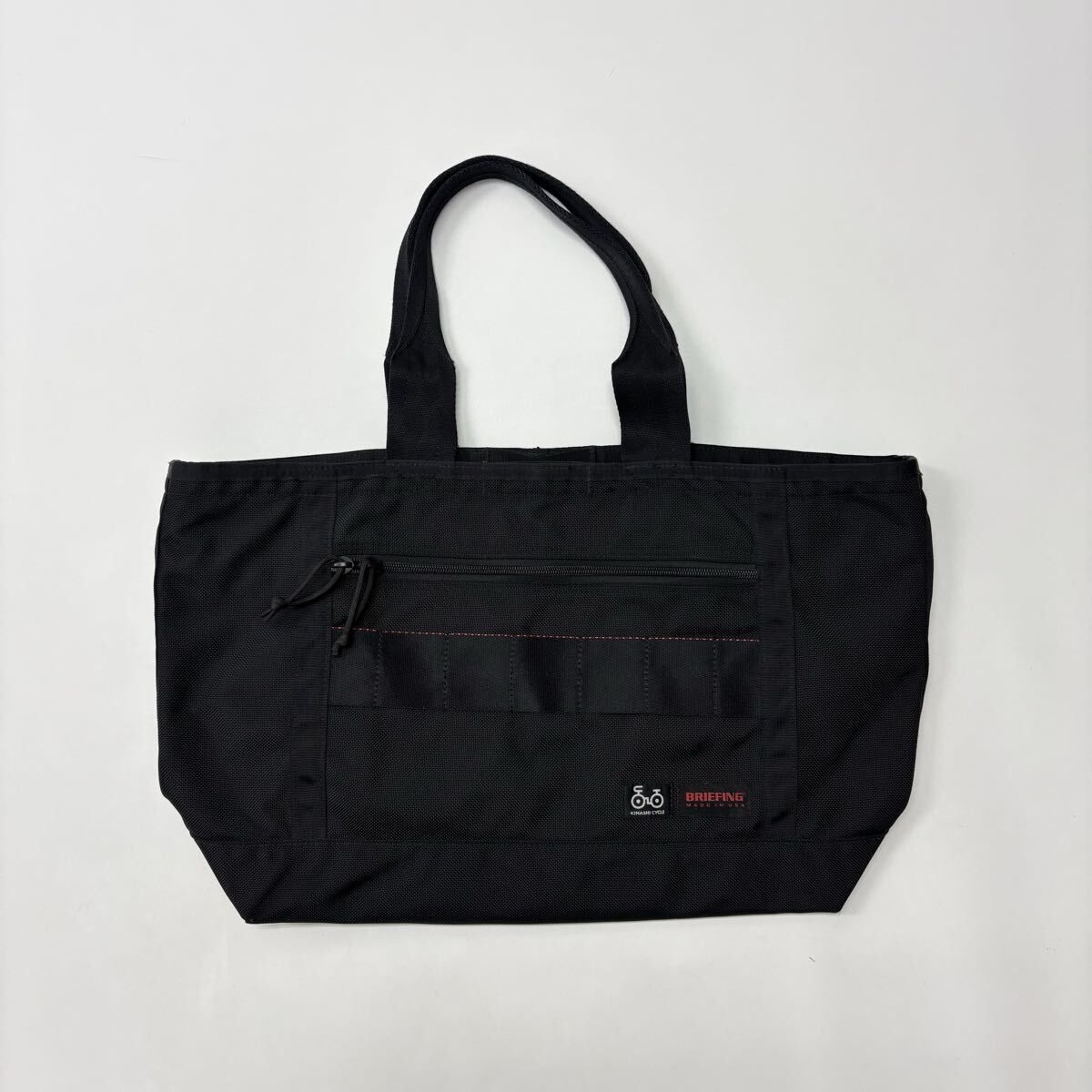 BRIEFING ブリーフィング × KINASHI CYCLE 木梨サイクル TOTE BAG トート バッグ BLACK ブラック 710-0080