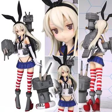 中古】フィギュア 島風 「艦隊これくしょん～艦これ～」 1/8 PVC