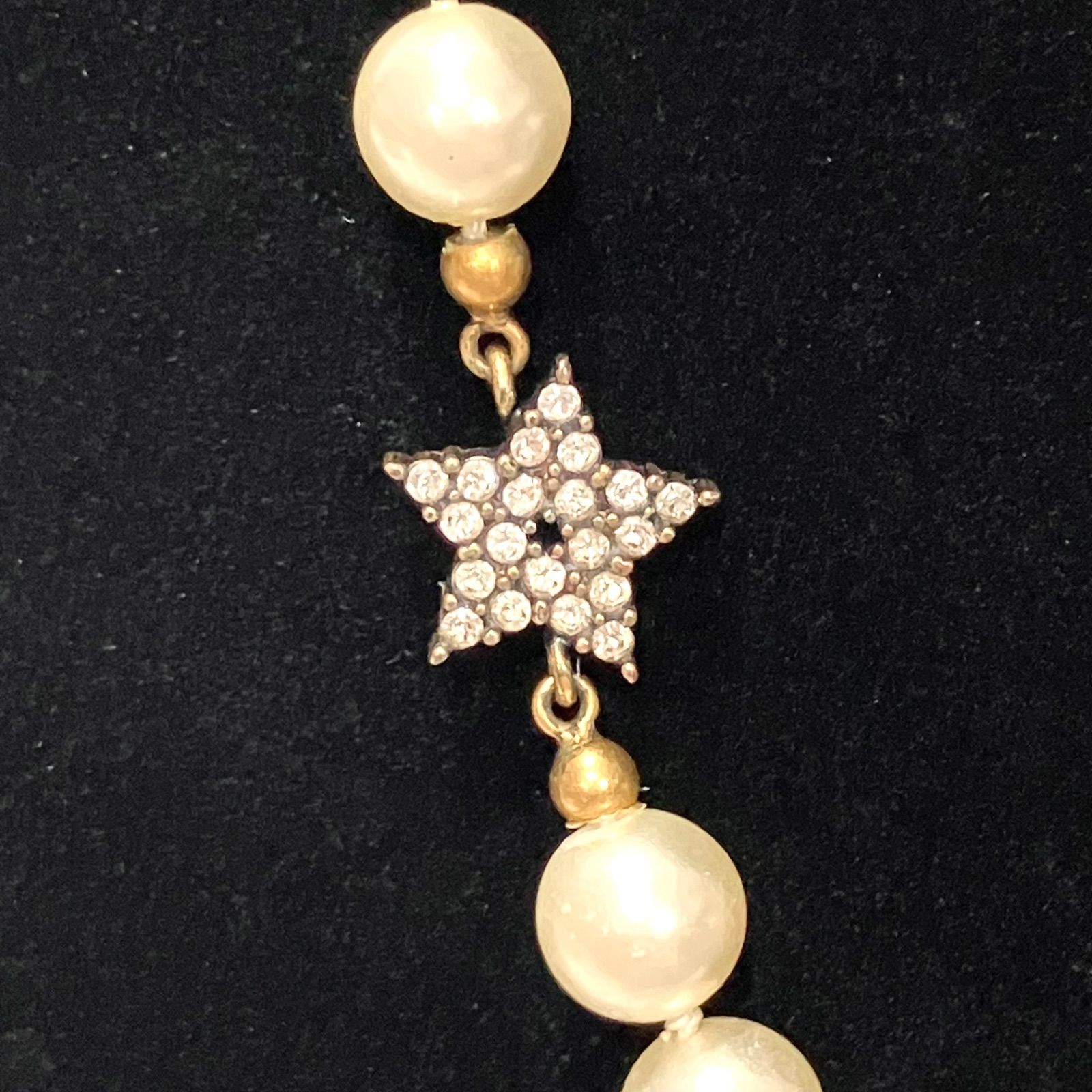 Christian Dior クリスチャンディオール JADIOR ラインストーン