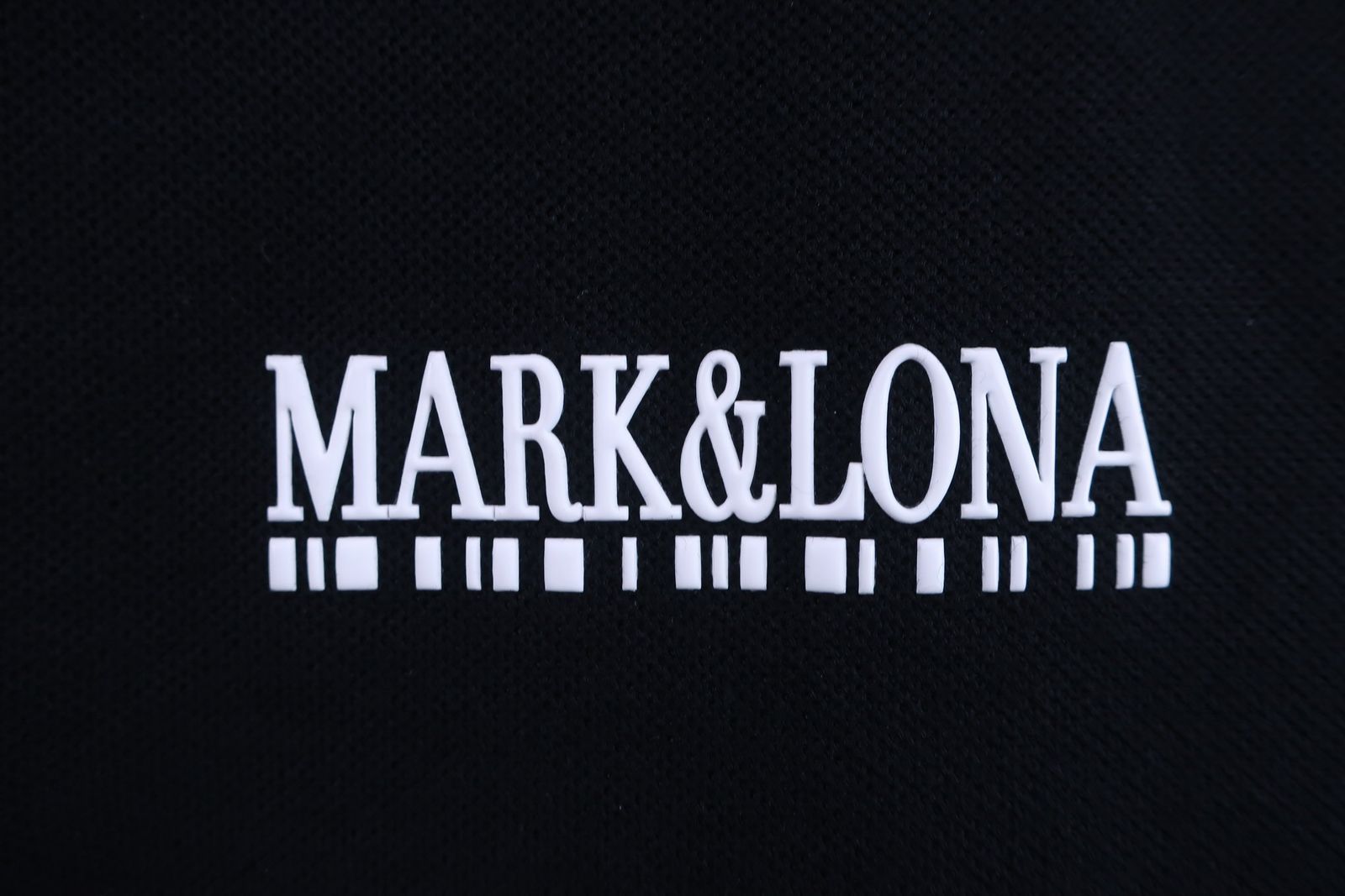美品】MARK&LONA(マークアンドロナ) ポロシャツ 黒 メンズ 46 MCM-2A 