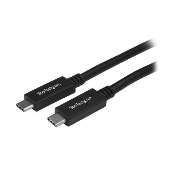 StarTech.com USB-C ケーブル 2m オス オス USB 3.0 5Gbps USB-C充電ケーブルUSB315CC2M 1本