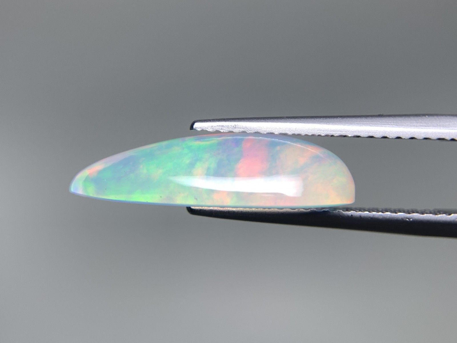 オパール 3.853ct 宝石ソーティング付き 18.7×8.8×4.8 天然 ルース