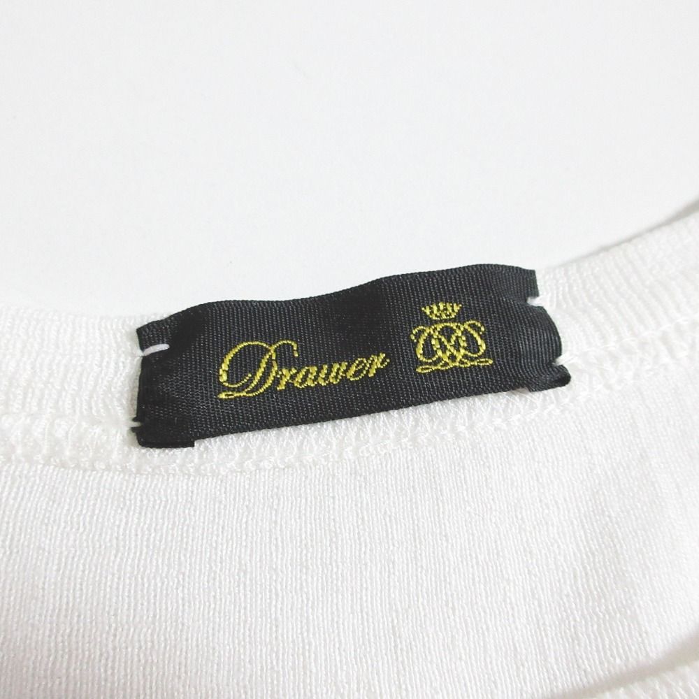 良品 22SS Drawer ドゥロワー コットンハリヌキショートスリーブ