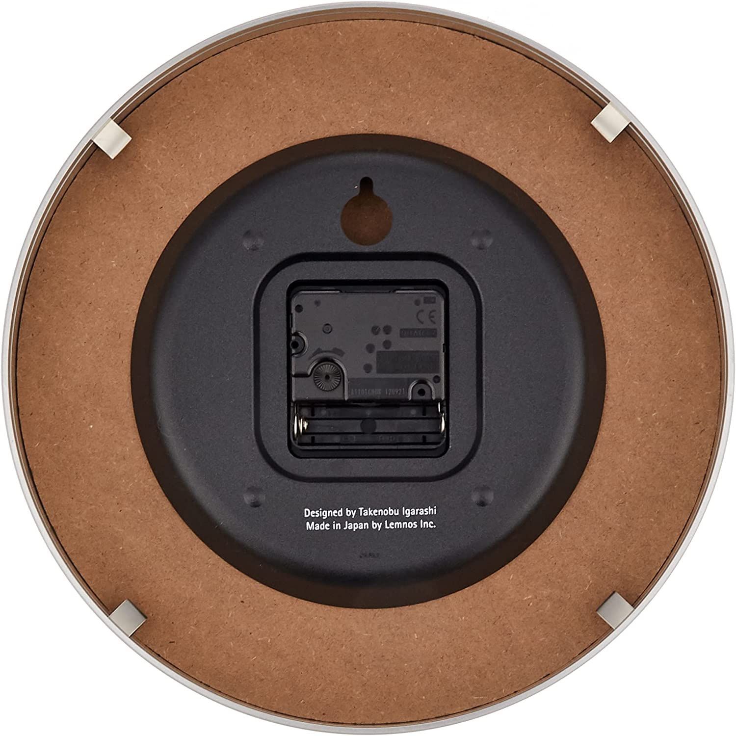 レムノス 掛け時計 アナログ エキクロック アルミニウム 灰 eki clock TIL16-01GY Lemnos グレー 直径25.6cm  厚さ4cm 通販