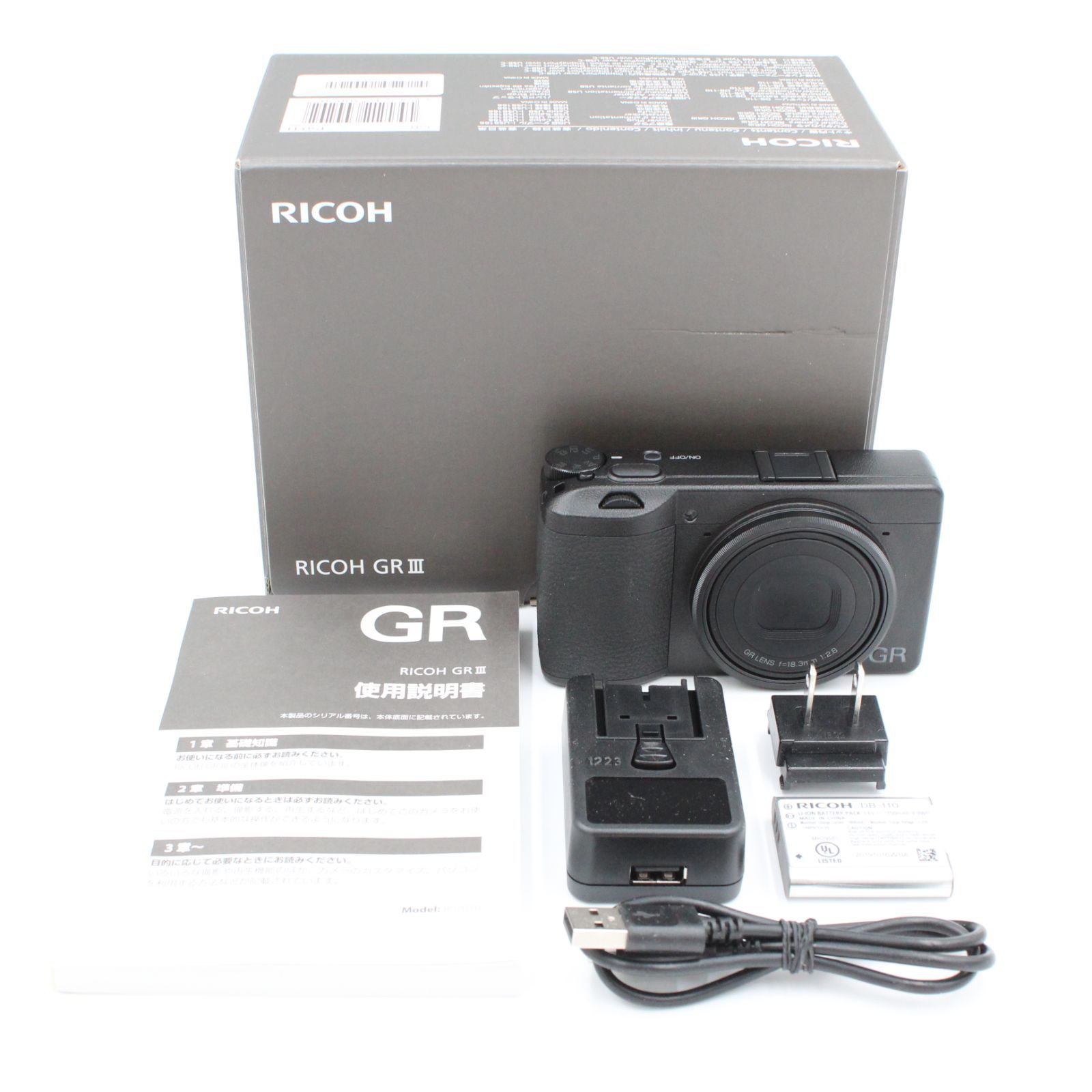 RICOH GR3 状態良 ショット数6083回 デジタルカメラ