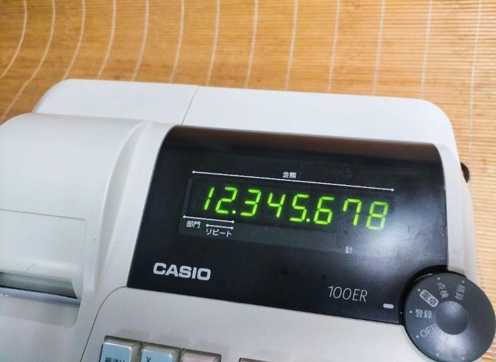 カシオレジスター　100ER　簡単便利特殊　送料込　464444 カシオレジスター 100ER 簡単便利特殊 送料込 030276 - メルカリ