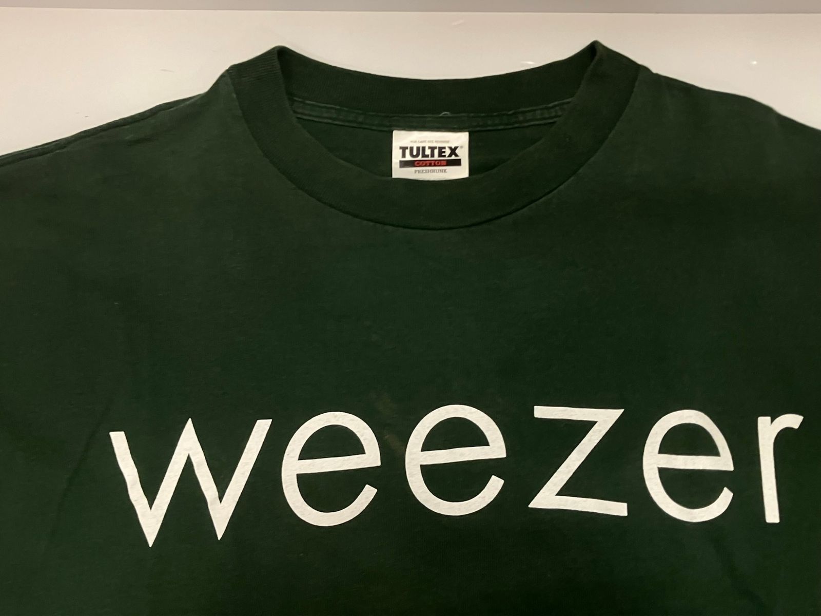 バンド band 90s 90's TULTEX weezer ウィーザー ROCK OF MUSIC ©1994