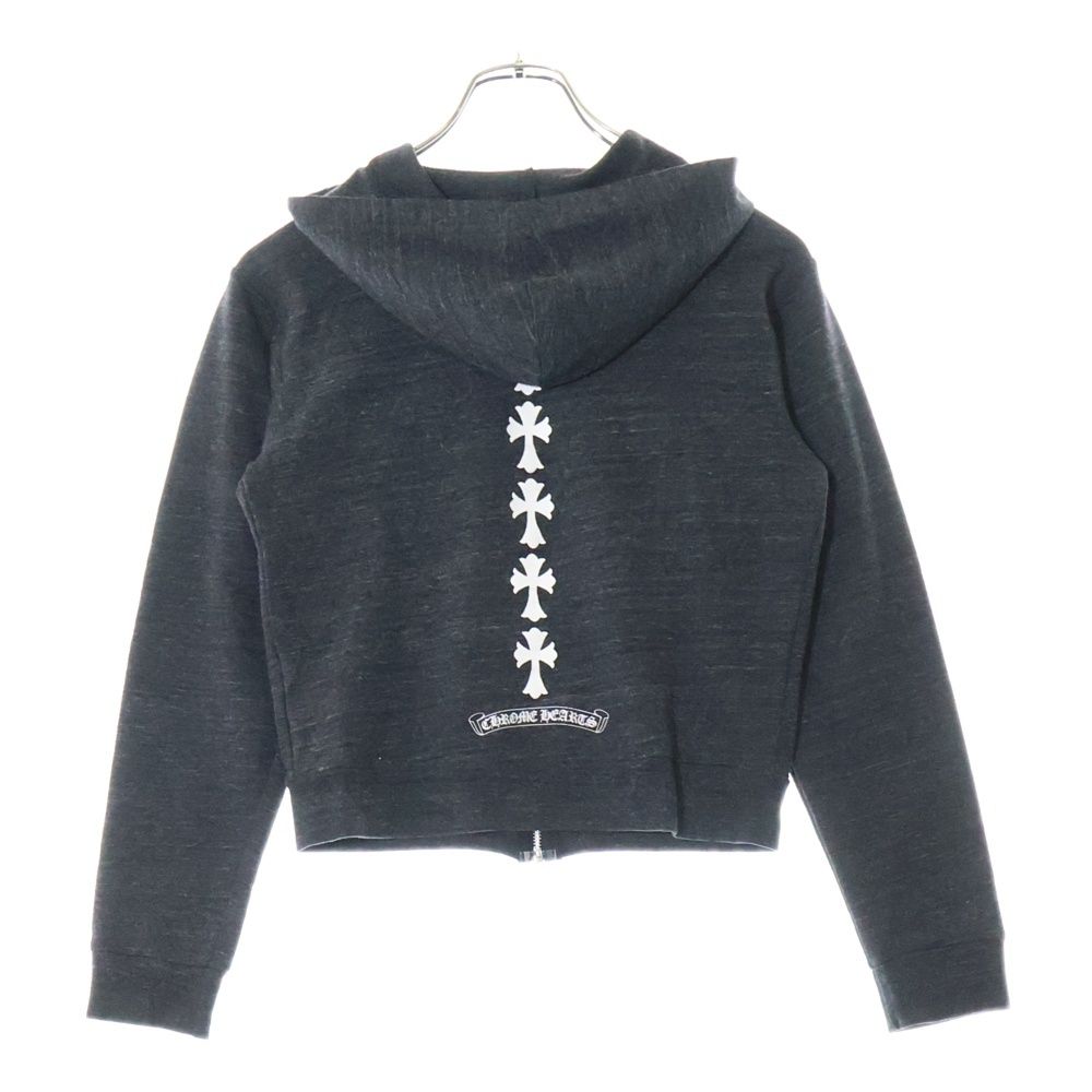 クロムハーツ セメタリークロスプリント ダガージップ スウェット パーカー CHROME HEARTS (クロムハーツ) セメタリークロスプリント ダガージップ
