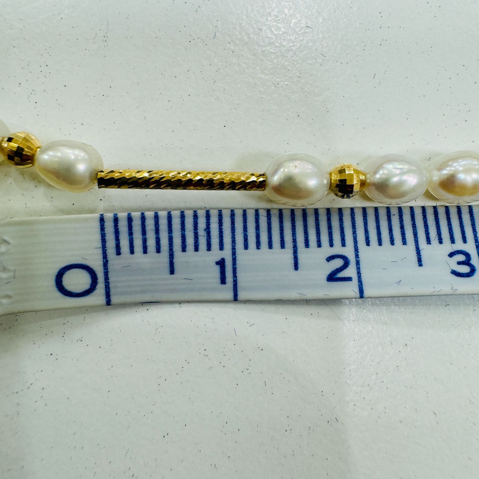 【新品未使用】タマヨシパール 本真珠　パール ネックレス　ゴールド k18 A【ヴィンテージ】 タマヨシパール 真珠 本真珠 パール