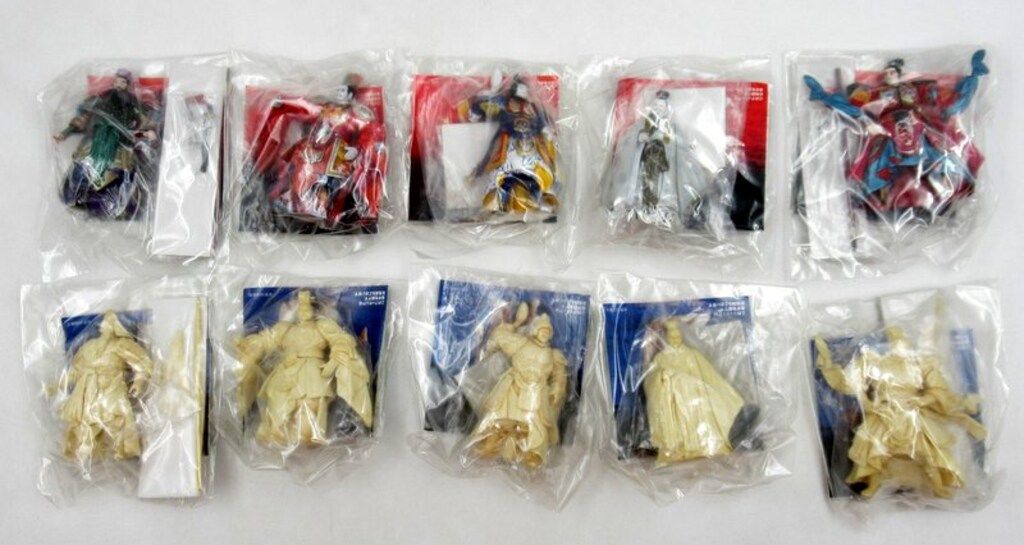 海洋堂 三国志フィギュアコレクション第弐集 全10種セット