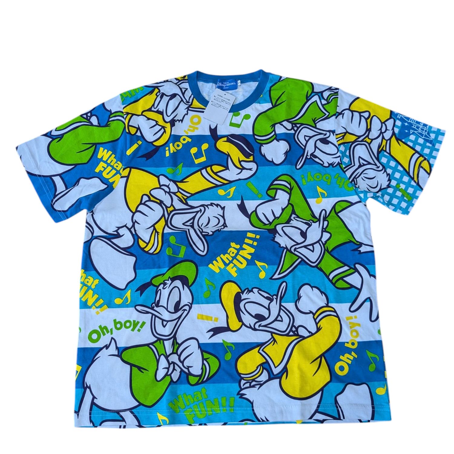 希少 Disney Donald Duck サンダー ライトニング Tシャツ