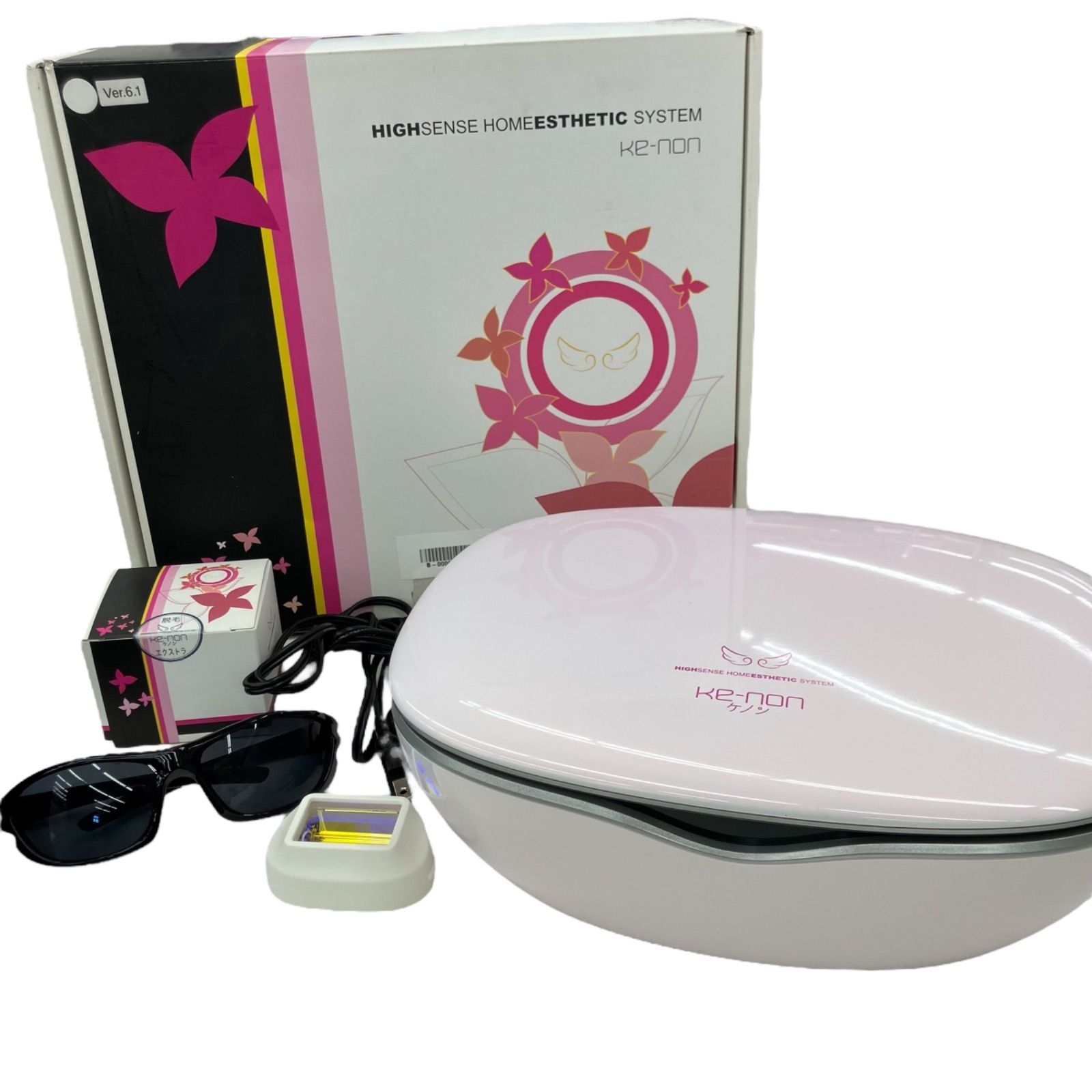 ケノンVer.6.1パールホワイト美品・ke-non動作確認済み | エムテック