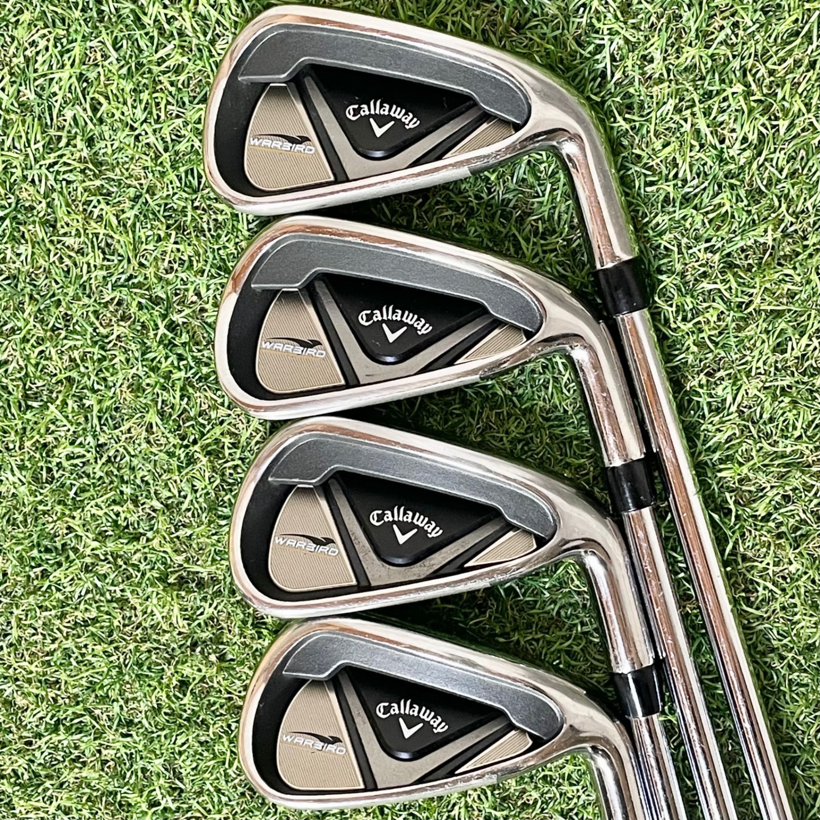 【美品】キャロウェイ ウォーバード 現行モデル アイアンセット 7本 UNI 右 美品】Callaway WARBIRD キャロウェイ ウォーバード 現行モデル