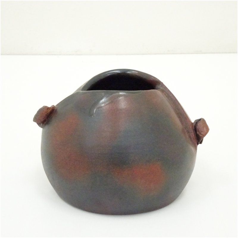 美術品・アンティーク・コレクション 堀内恵造 花の器（共箱） 華道具