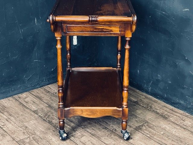 Karimoku カリモク コロニアル キッチンワゴン 昭和レトロ 希少 レトロ