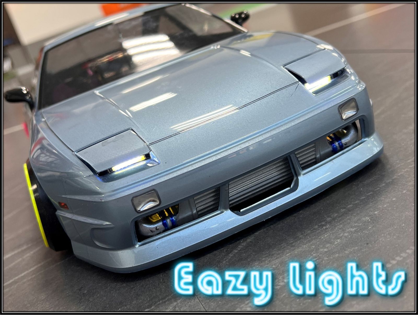 ETOworks ★Eazy Lights★　おてがるDRL（デイライト）キット　ラジドリ　ドリラジ　ドリフト　ラジコン　リアル志向　ストリート