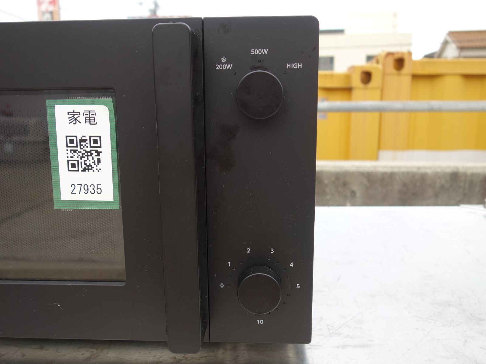 M▽ツインバード 電子レンジ 単機能レンジ 庫内フラット 容量18L ヘルツフリー ブラック DR-E268B 27935 WWW_KANDAIZUMI_COM