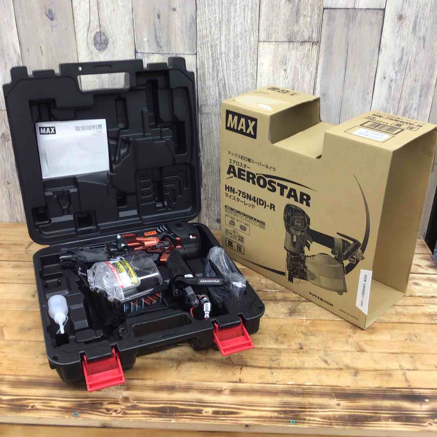 マックス MAX 高圧エア釘打ち機 HN-75N4 D -R 東大和店