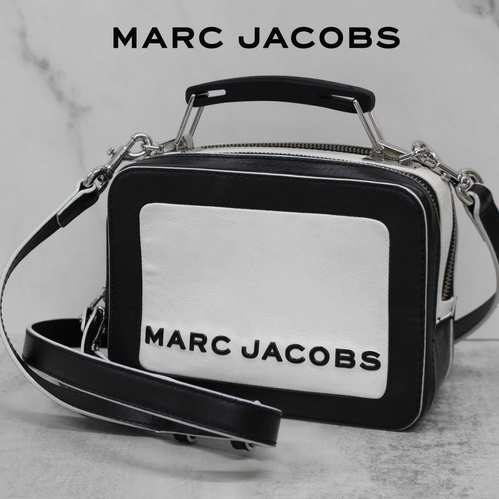 S005)MARC JACOBS THE BOX20 2wayショルダーバッグ カラーブロックド ザ ボックス20 M0014506 マークジェイコブス