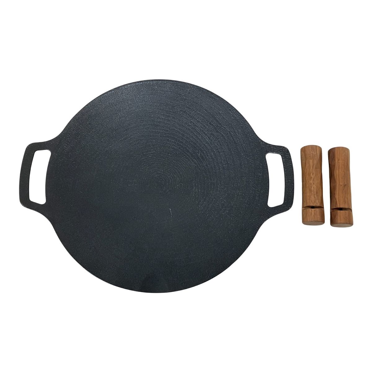 JHQ マルチグリドル 33cm キャンプ用品 取手付 調理 M10457226 HRDEVELOPMENT_JP