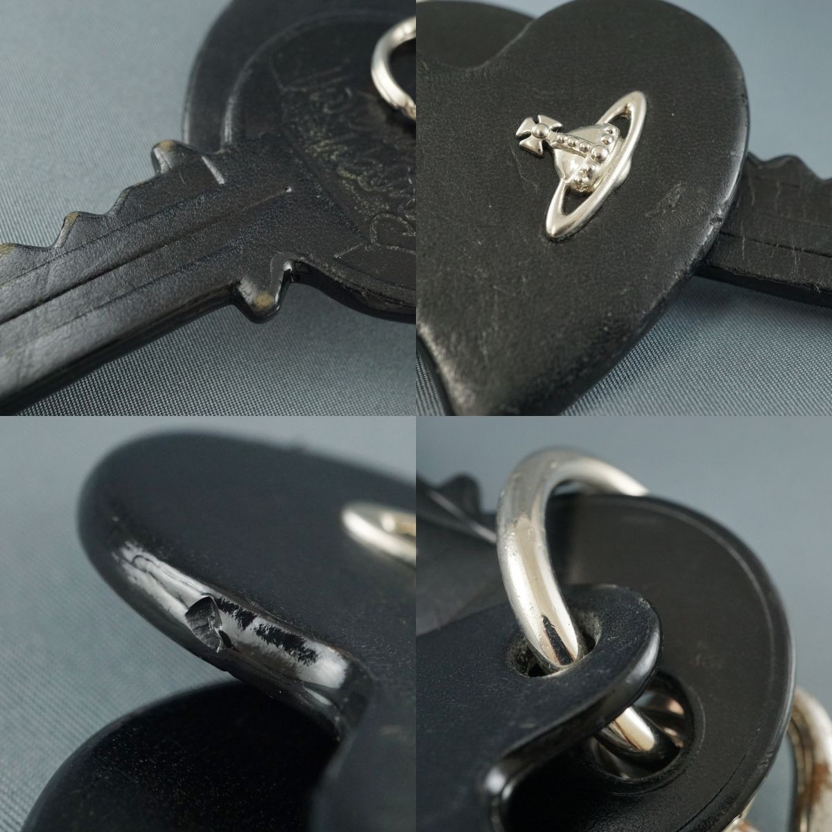 美品　ヴィヴィアンウエストウッド　ハート　オーブ　キーホルダー　キーリング Amazon | ヴィヴィアンウエストウッド グレインレザー ミラー