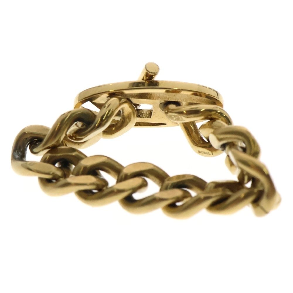 DIESEL チェーンリング ゴールド DIESEL (ディーゼル) GOLD-TONE CHAIN RING ゴールドトーン