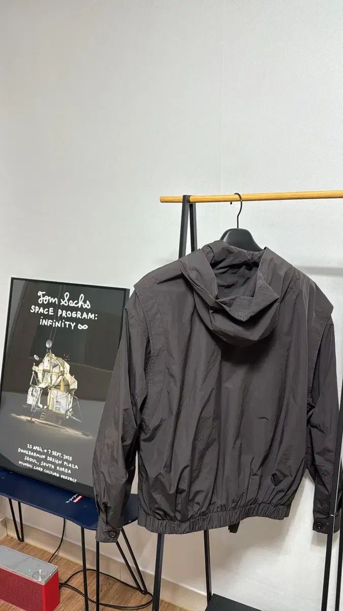 AMOMENTO アモーメント cotton nylon volume jumper amoment