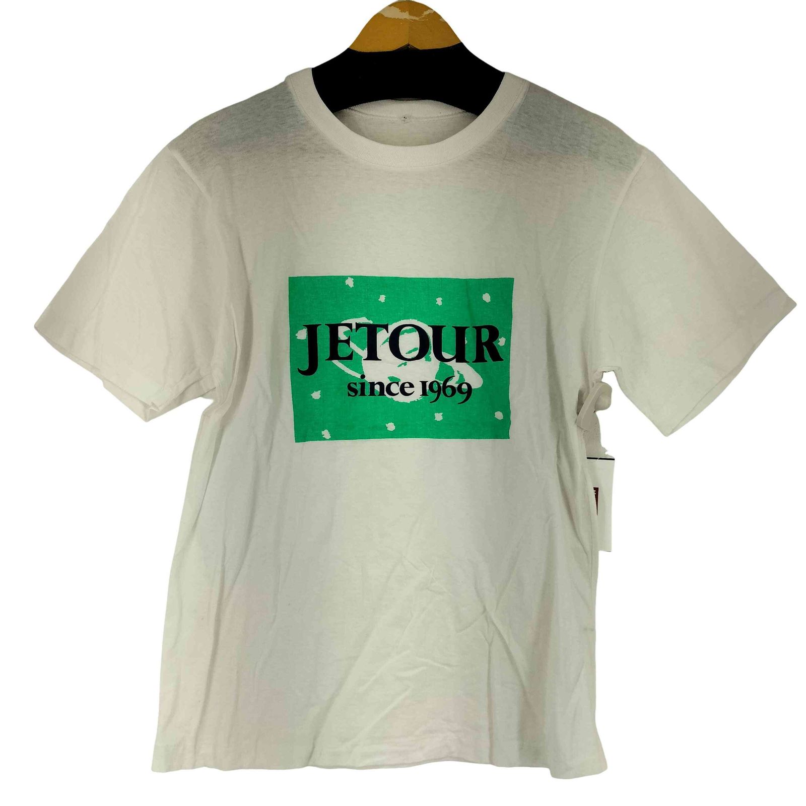 ユーズドフルギ USED古着 90s jetour シングルステッチ プリントTシャツ メンズ JPN：L 