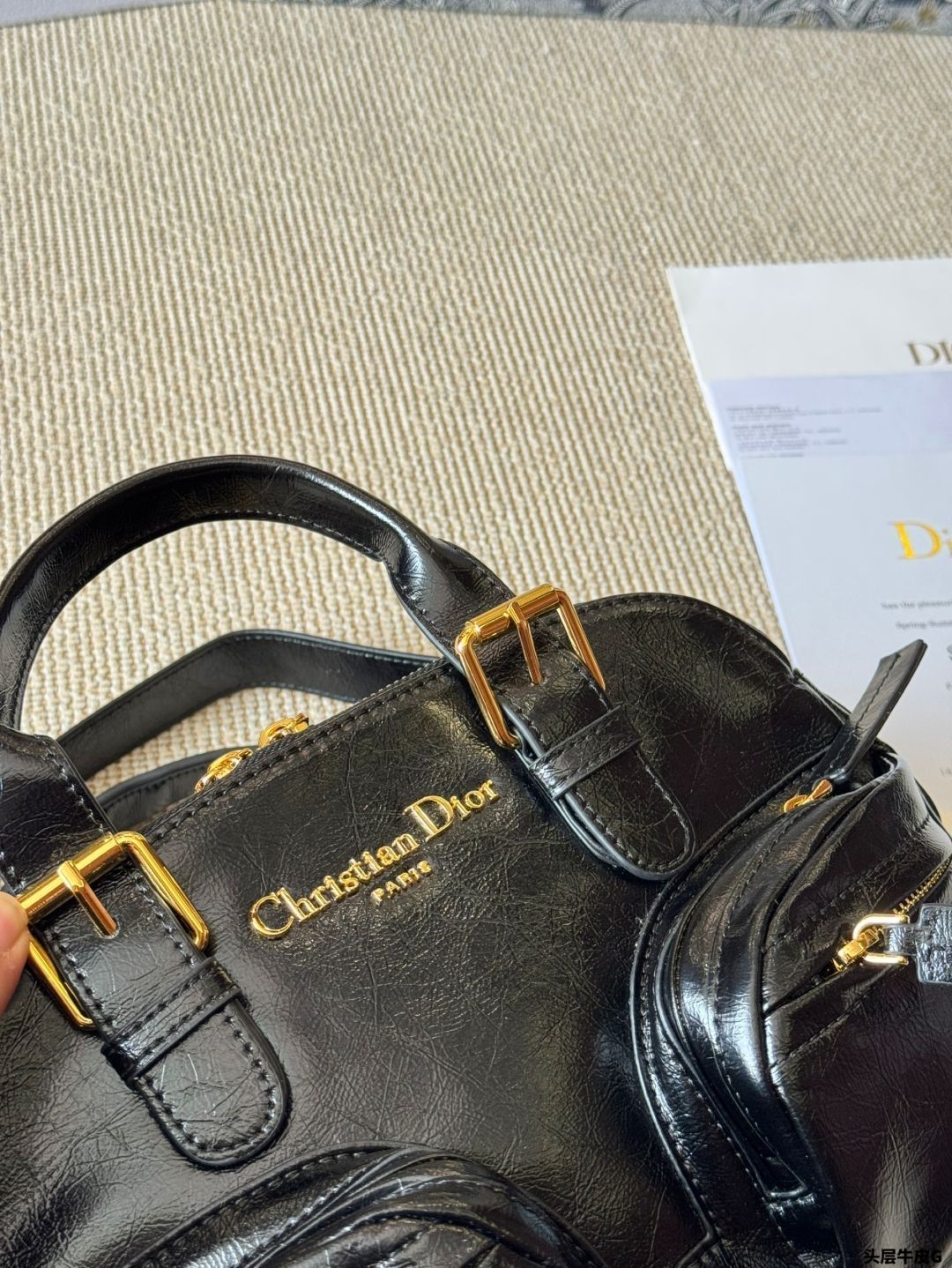 【完売必至】Dior GrandTourボウリングバッグスモール New Dior Vibe❄️ white look like a first snow🤍 ホワイト