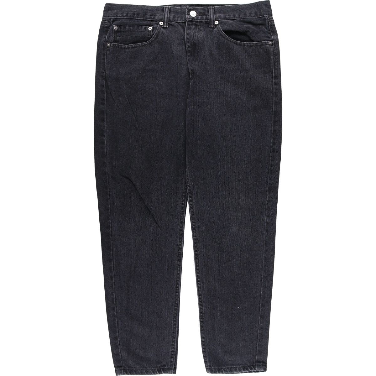 古着 リーバイス Levi s 505 ブラックデニム テーパードデニムパンツ メンズw35相当|eaa587158