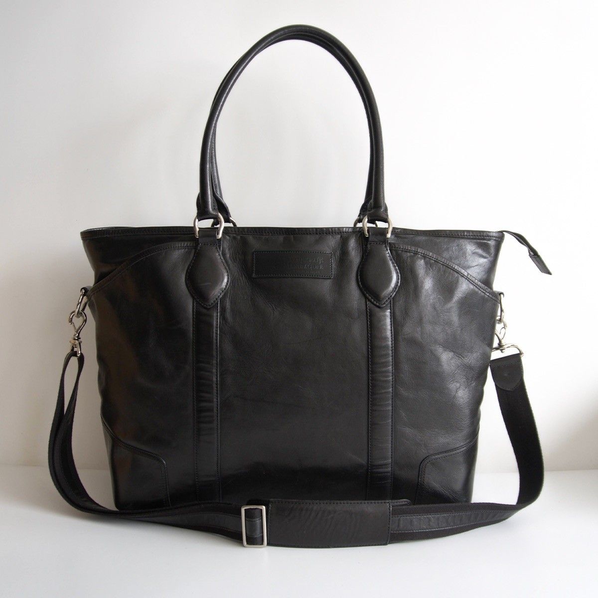 THE WARMTHCRAFTS MANUFACTURE ホースハイド 2way トートバッグ ブラック ビジネス バッグ 25090824