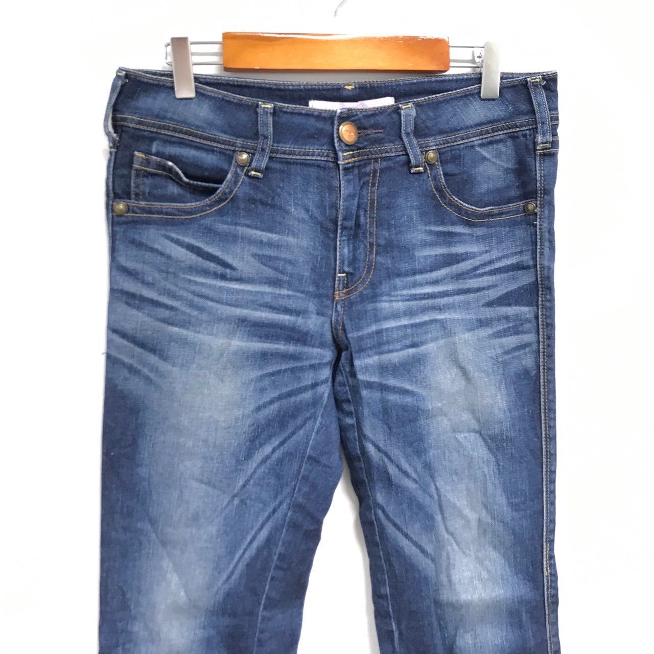 リーバイス569 Levis W34 ブルーデニム 青 ヒゲ 縦落ち 14590 リーバイス569 Levis W34 ブルーデニム 青 ヒゲ 縦落ち 14590
