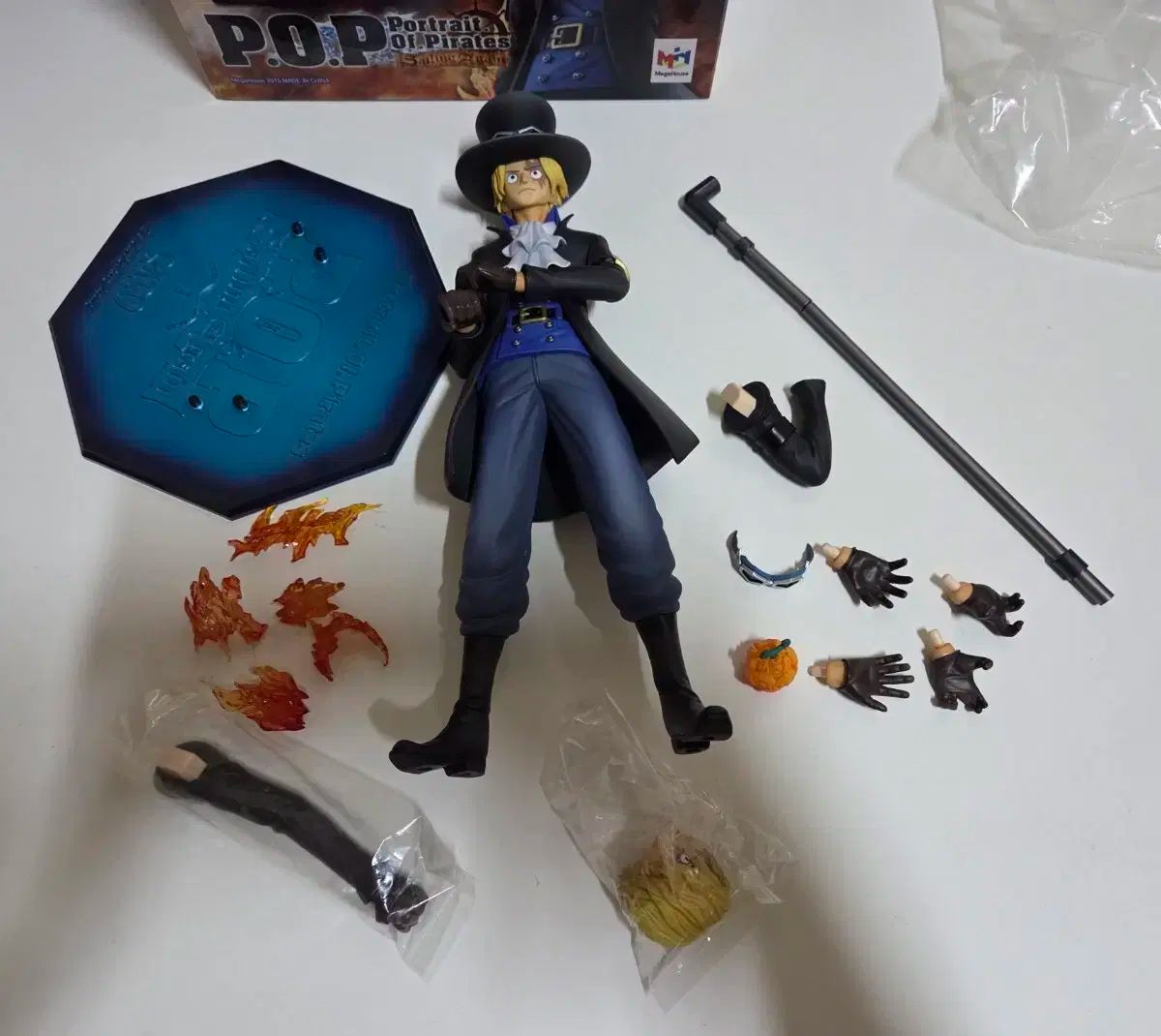 ワンピース P.O.P サボ フィギュア 未開封 ONE PIECE（ワンピース） POP サボ フィギュア 開封 - メルカリ