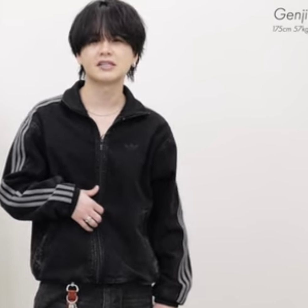 新品M⭐️adidas アディカラー デニム ファイヤーバード トラック  