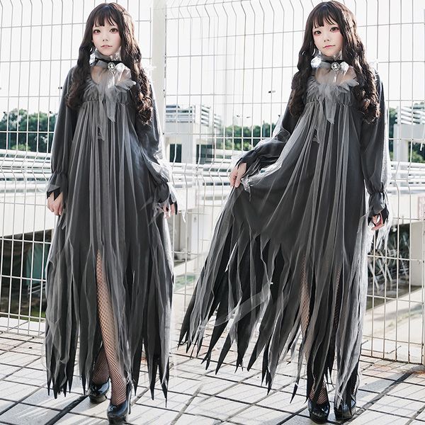 ハロウィン 衣装 ゾンビ 花嫁 レディース 幽霊の花嫁 魔女 コスプレ 仮装 吸血鬼 幽霊 魔女 悪魔 鬼 ハロウィン ヴァンパイア おばけ 演出服 コスチューム 大人 Halloween イベント ハロウィーン