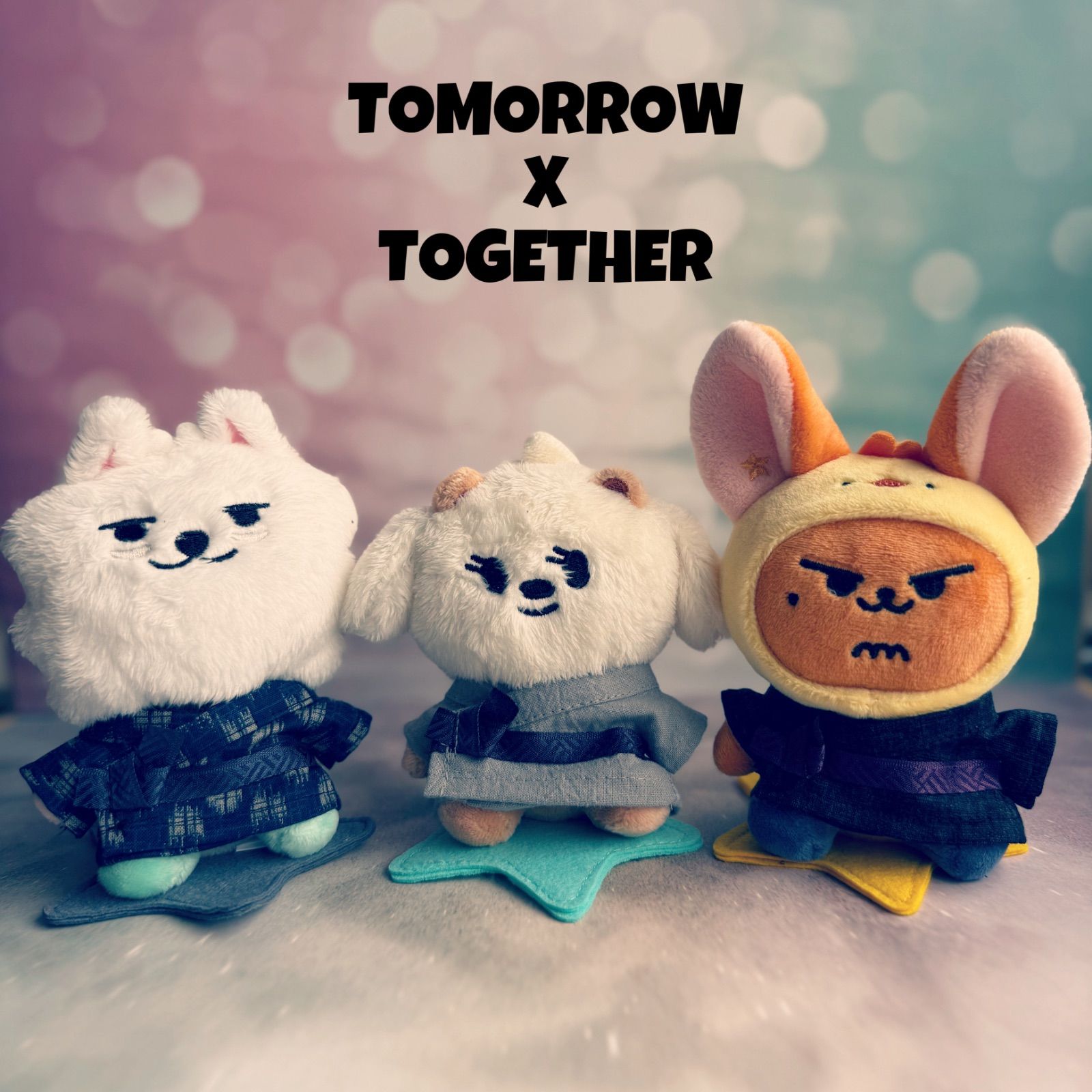 TXT プルパドゥ ぬいぐるみ衣装セット【ファンチュン】トレカ付 TXT プルパドゥ ぬいぐるみ衣装セット【ファンチュン】トレカ付