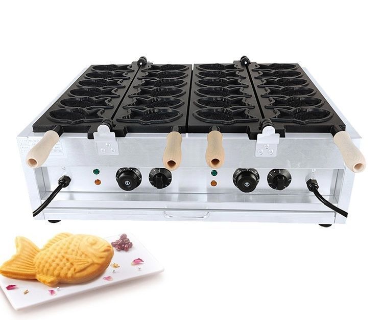 特売！電気 たい焼き器 6匹×2連 12匹焼ける！ 業務用 家庭用 110V 鯛 