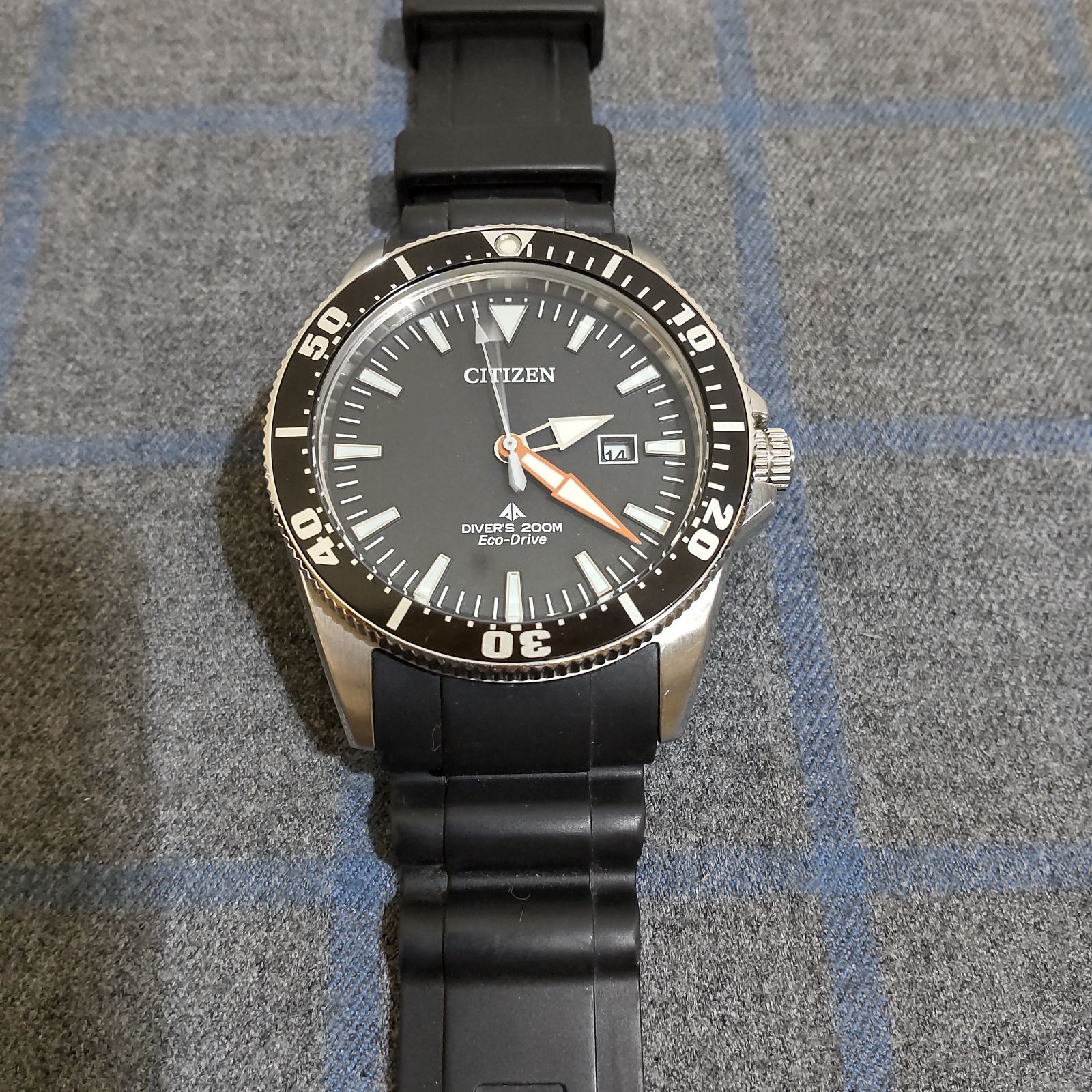 稼働品】CITIZEN シチズン プロマスター エコドライブ ダイバー 200M 