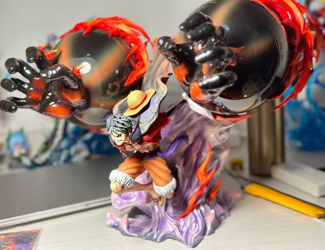 ワンピース ルフィ ギア3 ゴムゴムの灰熊銃 フィギュア ガレージキット ワンピース ルフィ ギア3 ゴムゴムの灰熊銃 フィギュア ガレージ