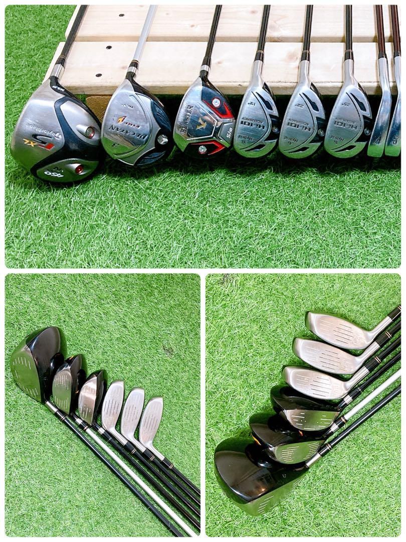 初心者ゴルフ応援⛳️ メンズゴルフセットDiamond Scotおまけ盛り ゴルフセット メンズ テーラーメイド ラウンド仕様 右打ち