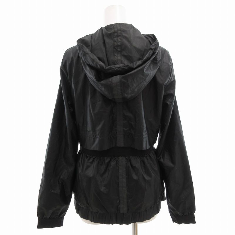 美品　アディダス×ステラマッカートニー　ウィンドブレーカジャケット　黒　M 美品 アディダス×ステラマッカートニー ウィンドブレーカ