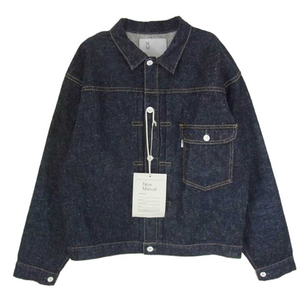 New Manual ニューマニュアル JK-YY-0001 #001 T BACK DENIM JACKET 