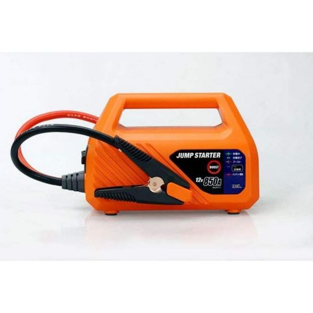 BAL 大橋産業 ジャンプスターター No.2711 電気二重層キャパシタ搭載 最大850A 防水 防塵 クイックチャージ 農耕具対応