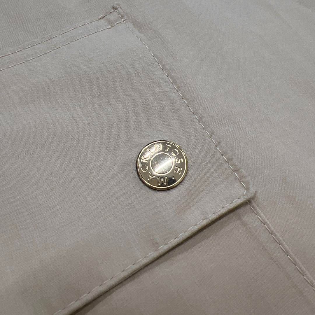 MACKINTOSH マッキントッシュ ゴム引き ポンチョ コート ケープ
