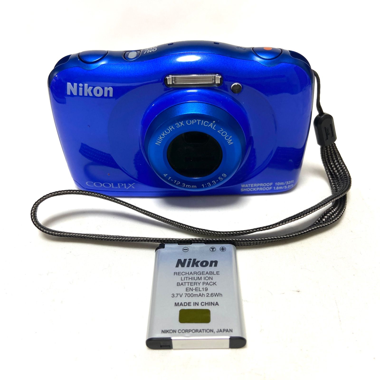 Nikon COOLPIX W100 ブルー ニコン クールピックス コンパクトデジタル