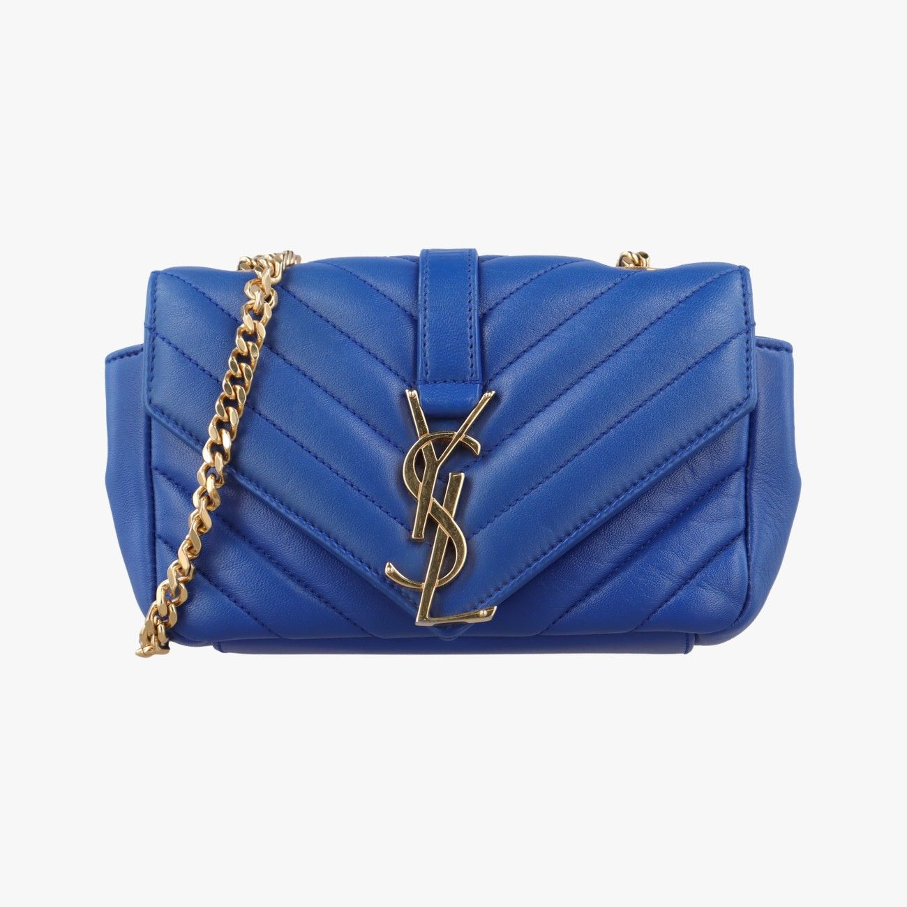 イヴサンローランYves Saint Laurentベイビーチャイブルーレザー399289DMR399289.0416