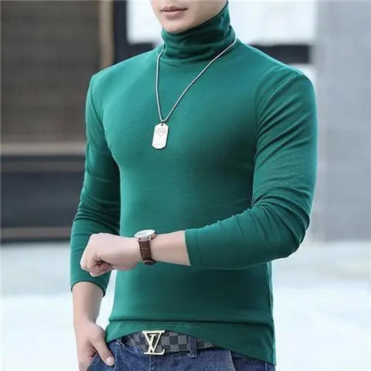 サイズ：2XL 8YARDS ハチヤーズ  ハイネック長袖Tシャツ  レッド系 [240101480995] ゴルフウェア メンズ ストスト サイズ：2XL 8YARDS ハチヤーズ ハイネック長袖Tシャツ レッド系