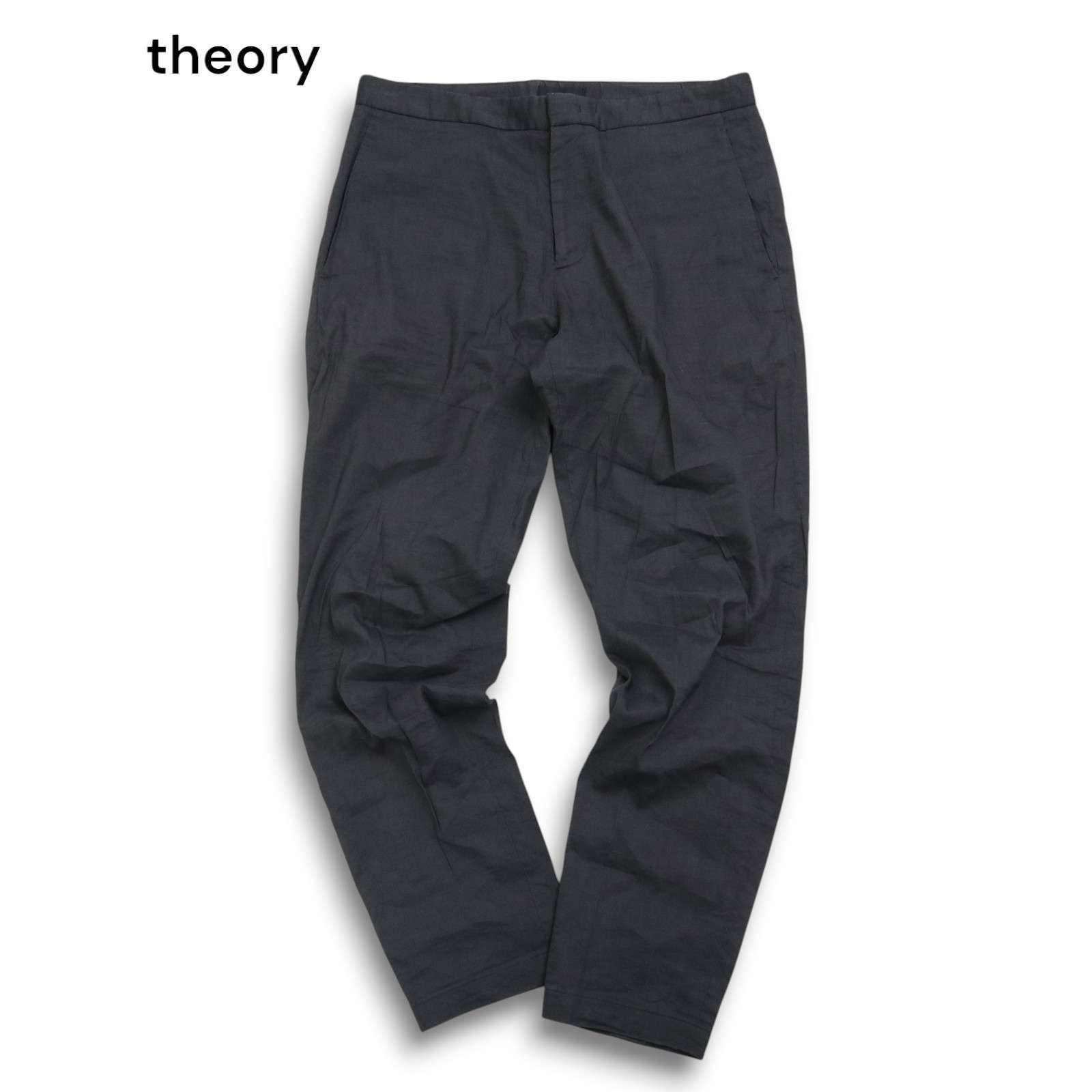 新品タグ付きtheory セオリー　ECO　CRUNCH　WASHリネン混パンツ Theory(セオリー) Eco Crunch Wash Wide Pull On！！ | YAMAROKU
